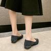 Fashion Comfortable Low Heel Ladies Work Shoes 2024 Summer Fashion Pointed Toe Women's Pumps Simple and Versatile Shallow Mouth Shoes