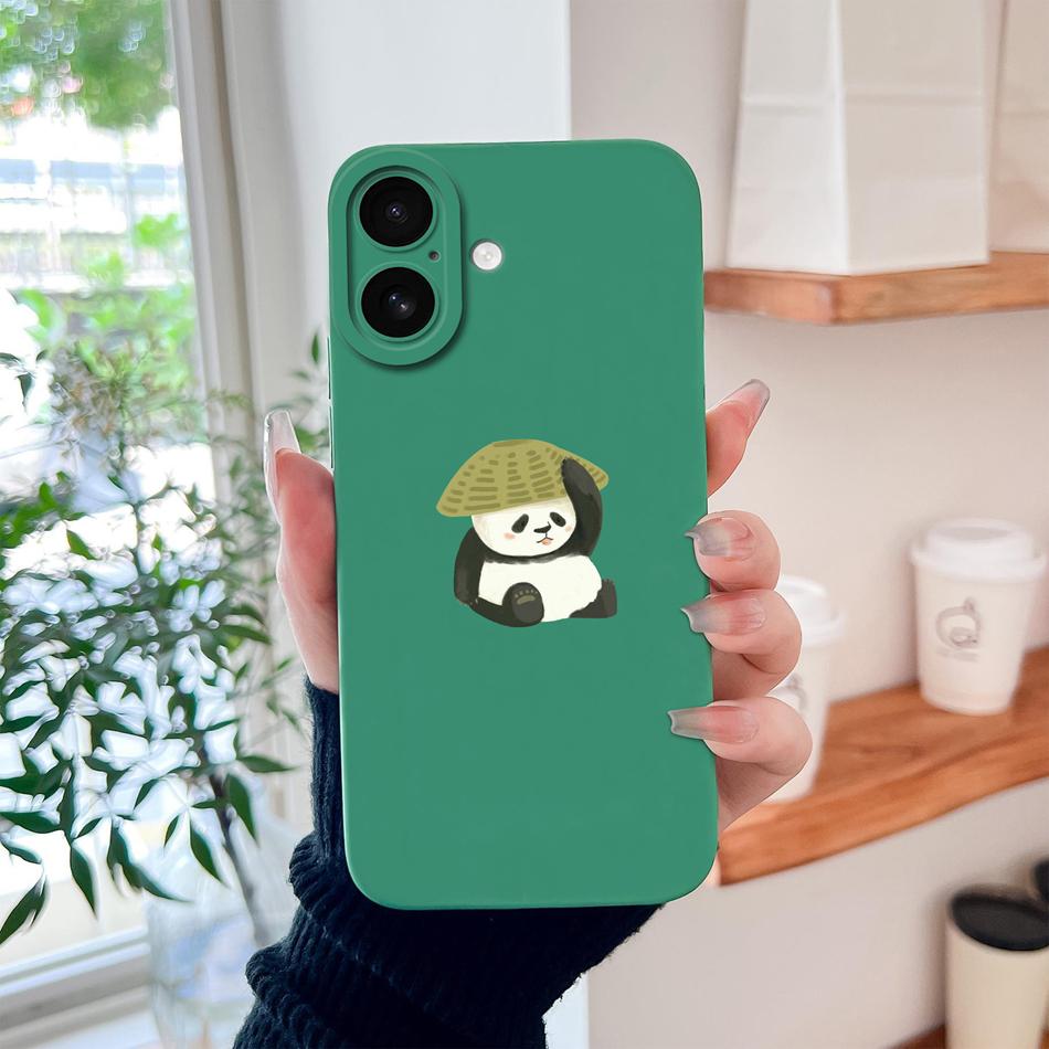 Для iPhone 17 Pro Max / iPhone Air Чехол для телефона Милый Мультяшный Жидкий Силикон Полное Покрытие Противоударный Бампер Для iPhone17 Fundas