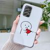 Милый Чехол для Телефона Средний Палец Для Samsung A15 A13 A35 A55 A51 A71 A41 A31 A21S A03S A05 A17 A23 A25 A33 A53 A73 5G A07 4G