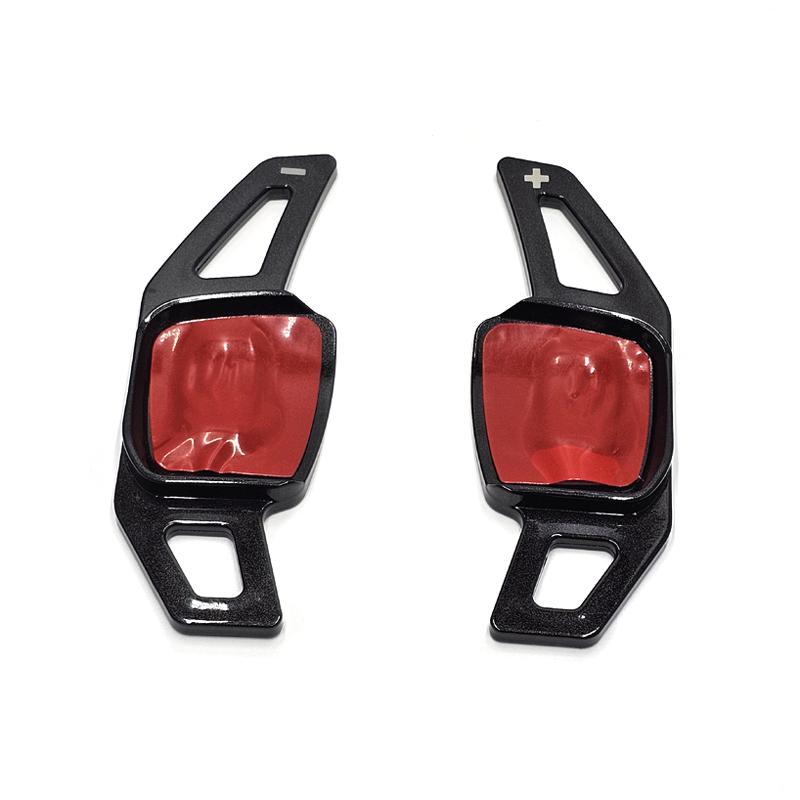 2pcs Car Steering Wheel Shift Paddle Extension Shifters For Volkswagen VW Golf 8 MK8 GTI/GTD/GTE/R-Line Polo Jetta Tiguan Atlas
