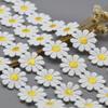 Embroidered Small Yellow Flower Headwear Decor Ribbon DIY Craft Daisy Lace Trim Sewing Supplies
