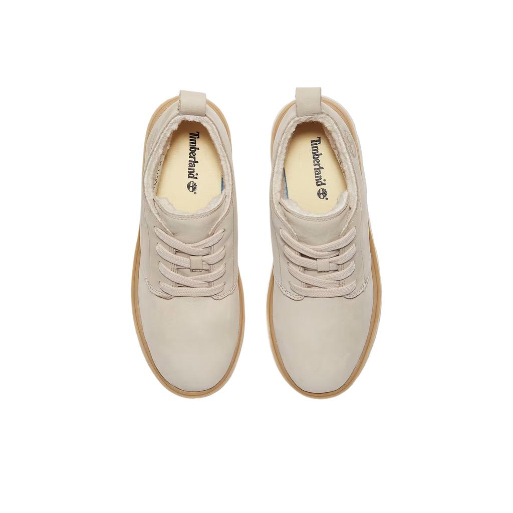 Timberland Кожаные ботинки чукка Rowan Way Простые атмосферные ботильоны 4,5 см Женские ботинки TB0A42GJEO2