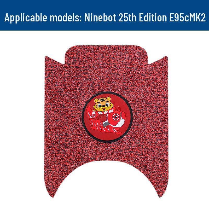 Ninebot E95c MK2 Coil Foot Mats: Waterproof, Wear-resistant, Anti-slip Pedal Mats for 25 Models