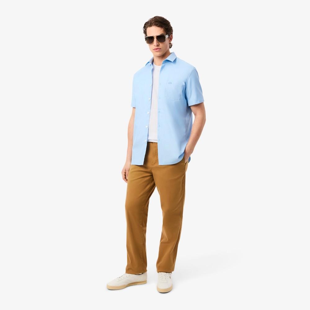 Lacoste Мужская футболка с графическим принтом и надписью, свободного кроя, с коротким рукавом TH5950-55N001