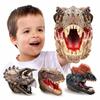 Soft Rubber Dinosaur Puppet Set Dilophosaurus Children's Hand Puppet Glove Set
