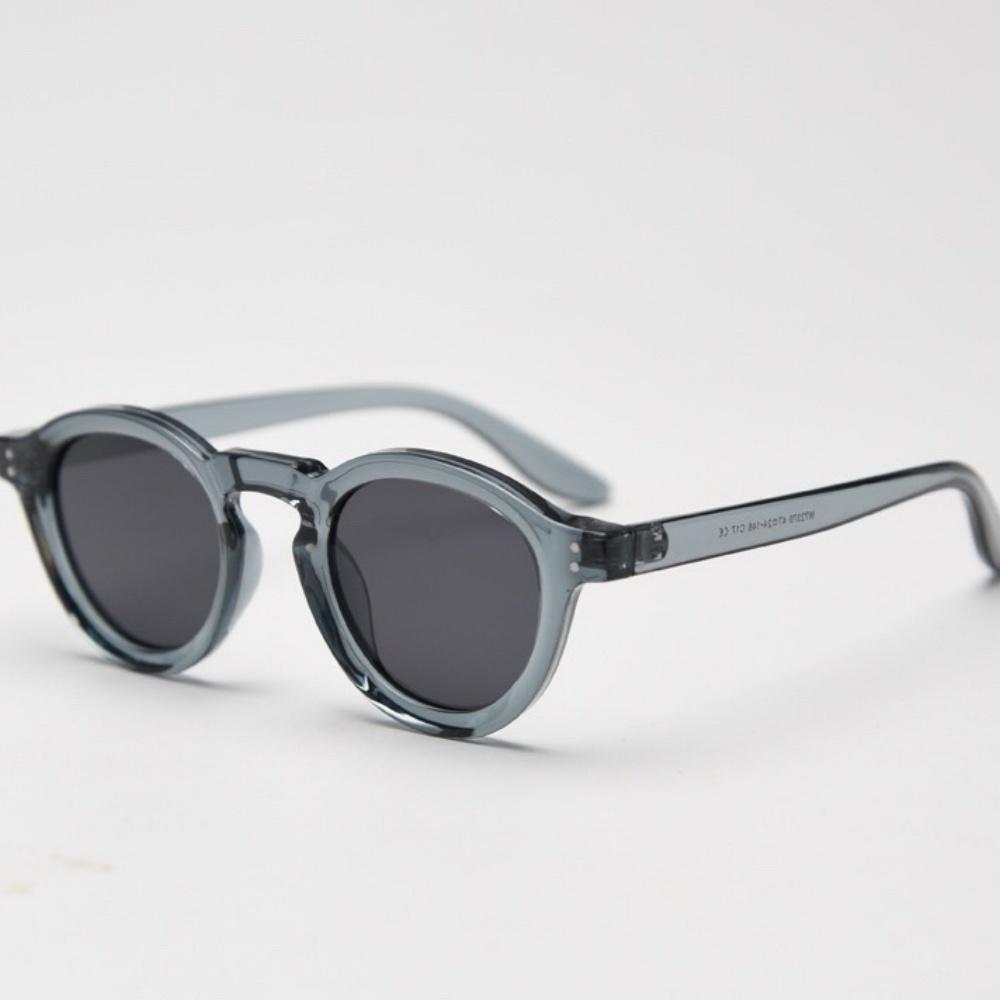 Oval Sunglasses Women Fashion Clear Black Orange Shades Retro Rivets Men Punk Trending Sun Glasses UV400 Party Holiday Gift
