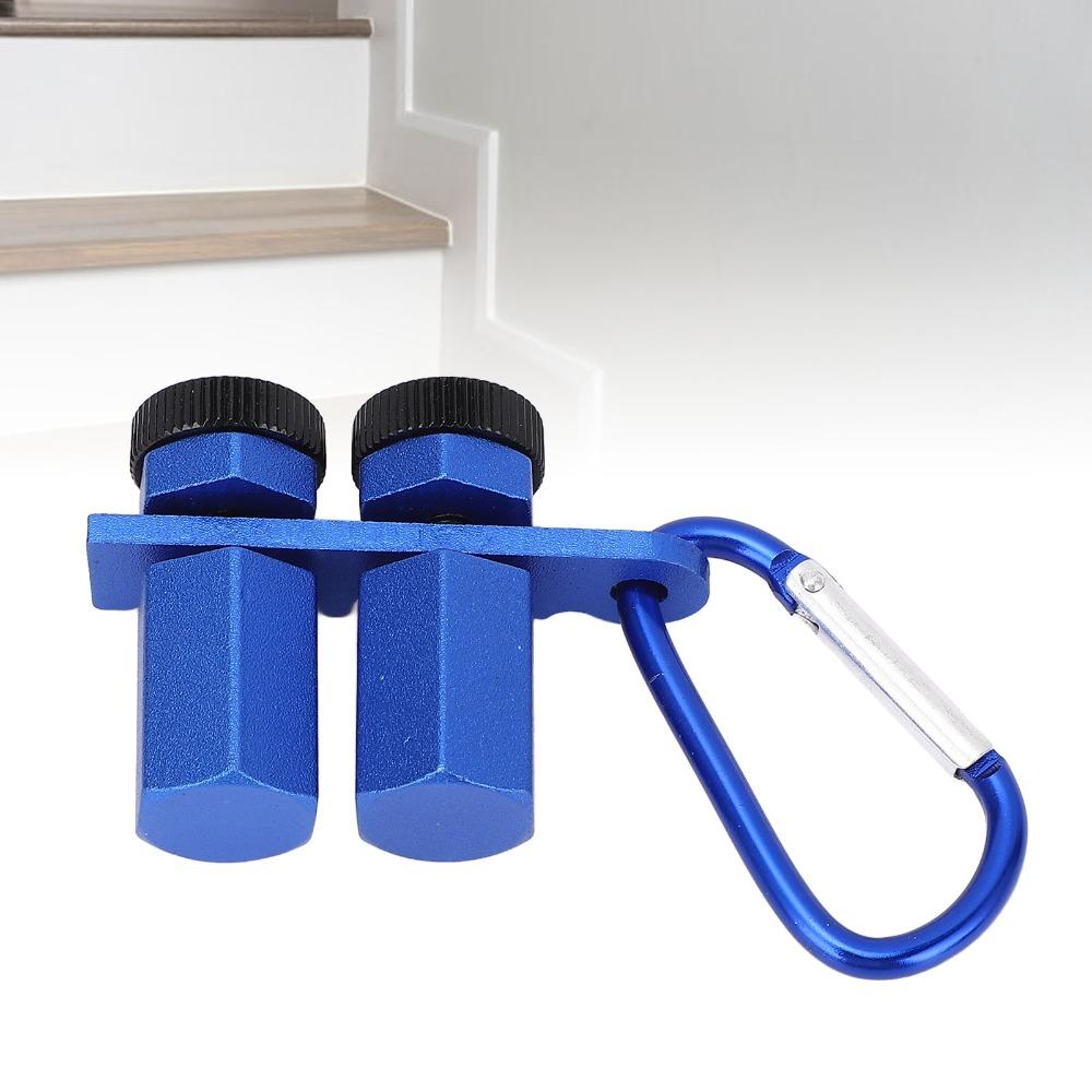 Aluminum Alloy Stair Gauge Non Slip Stair Rafter Gauge Clamp Framing Square Applications