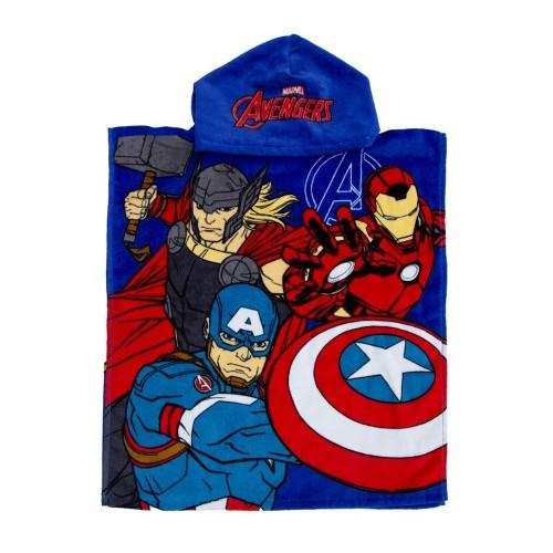 Marvel Avengers Childrens/Kids Lets Go Hooded Towel
