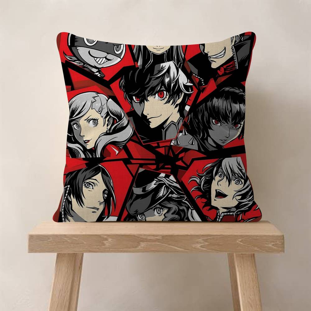 Game PPersonas 5 Personalized Pillow Dust Cover Bedroom Kids Party Decoration Pillowcase Birthday Children Gift