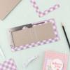 Stainless Steel Book Cover Positioning Ruler Multi-Function Marking Tool Durable Gauge Ruler