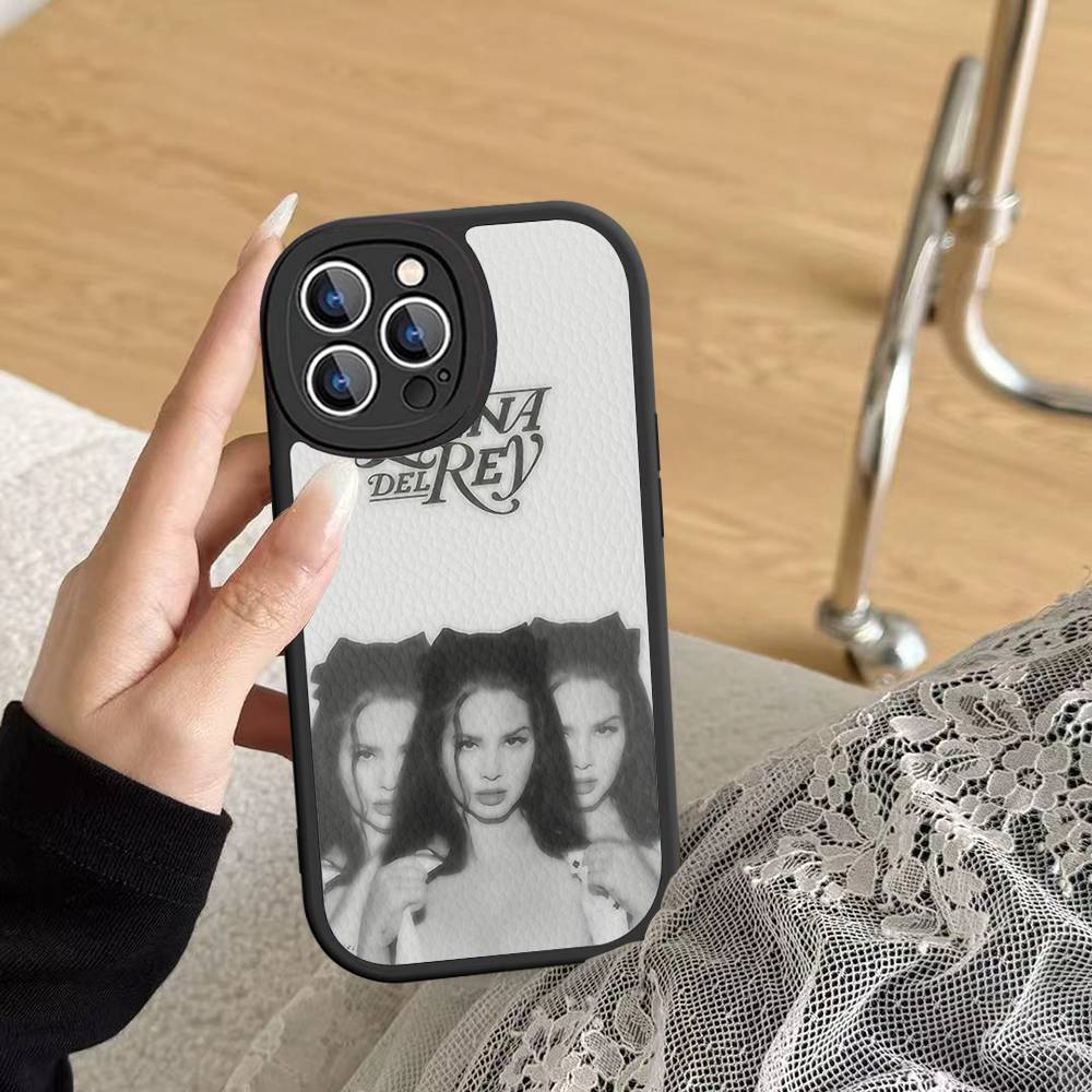 Чехол для телефона певицы Ланы Дель Рей для iPhone 11 12 13 14 15 16 Pro Max Mini Plus Мягкий кожаный чехол