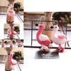 Adorable Flamingo Plush Toy Soft Stuffed Animal For Girls Cute Bag Charm