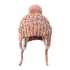 Warm Knitted Beanies Hat Printed Lei Feng Hat Cute Ear Protection Hat  Outdoor