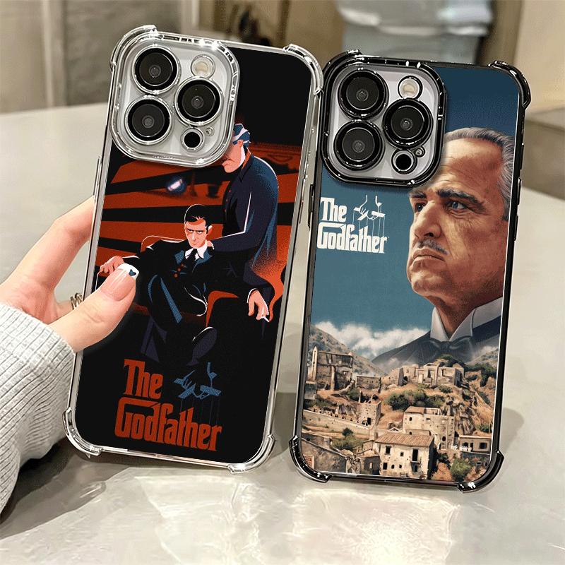 Чехол для телефона с покрытием 'Крестный отец' TV Для Iphone 16 17 Pro Max Air 16E 14 15 Plus 12 13 Mini Противоударный чехол с подушкой безопасности