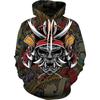 New Hot Anime 3d Hoodies Japanese Samurai Sweatshirt Men And Women Fashion Black Pullover Autumn And Spring Men's Clothing