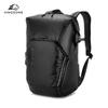 Black Concise Business Backpack For Men 15/15.6 Inch Laptop Waterproof College Student Boys School Bags