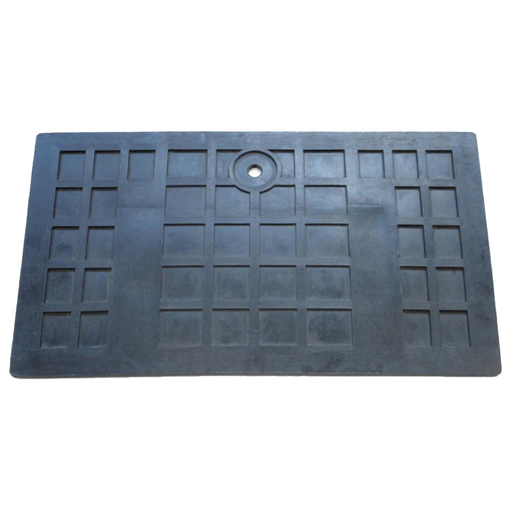 Резиновая основа Коврик для тренировки гольфа 34,5*61 см, Нескользящее оборудование для практики ударов для помещений, улицы, офиса, для тренировки свинга