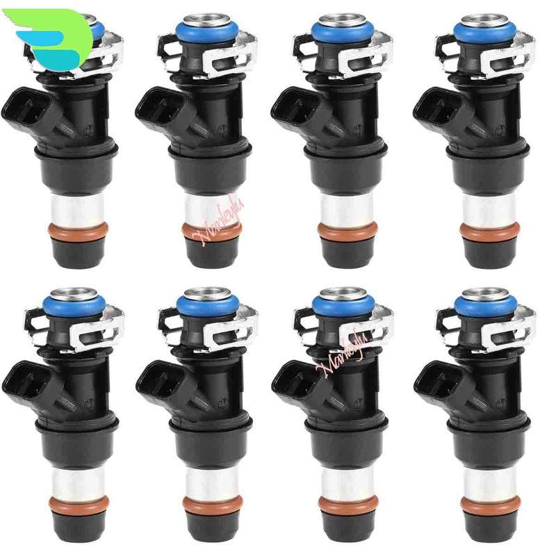 8pcs Fuel Injectors for Cadillac Escalade ESV EXT Chevy Silverado GMC Yukon Savana Sierra 1500 2500 3500 4.8L 5.3L 6.0L 17113553