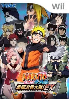 [Б/У] NARUTO Ураганные Хроники: Жестокая битва ниндзя! EX (Никаких бонусных функций) - Wii