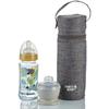 Porte biberon THERMOBABY - isotherme - gris chiné