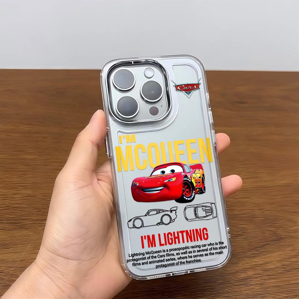 Чехол для телефона Cars L-Lightning M-McQueen для Google Pixel 10 9 8 7 8A 9A XL Pro 4G 5G Прозрачный Мягкий Силиконовый TPU Задняя Крышка