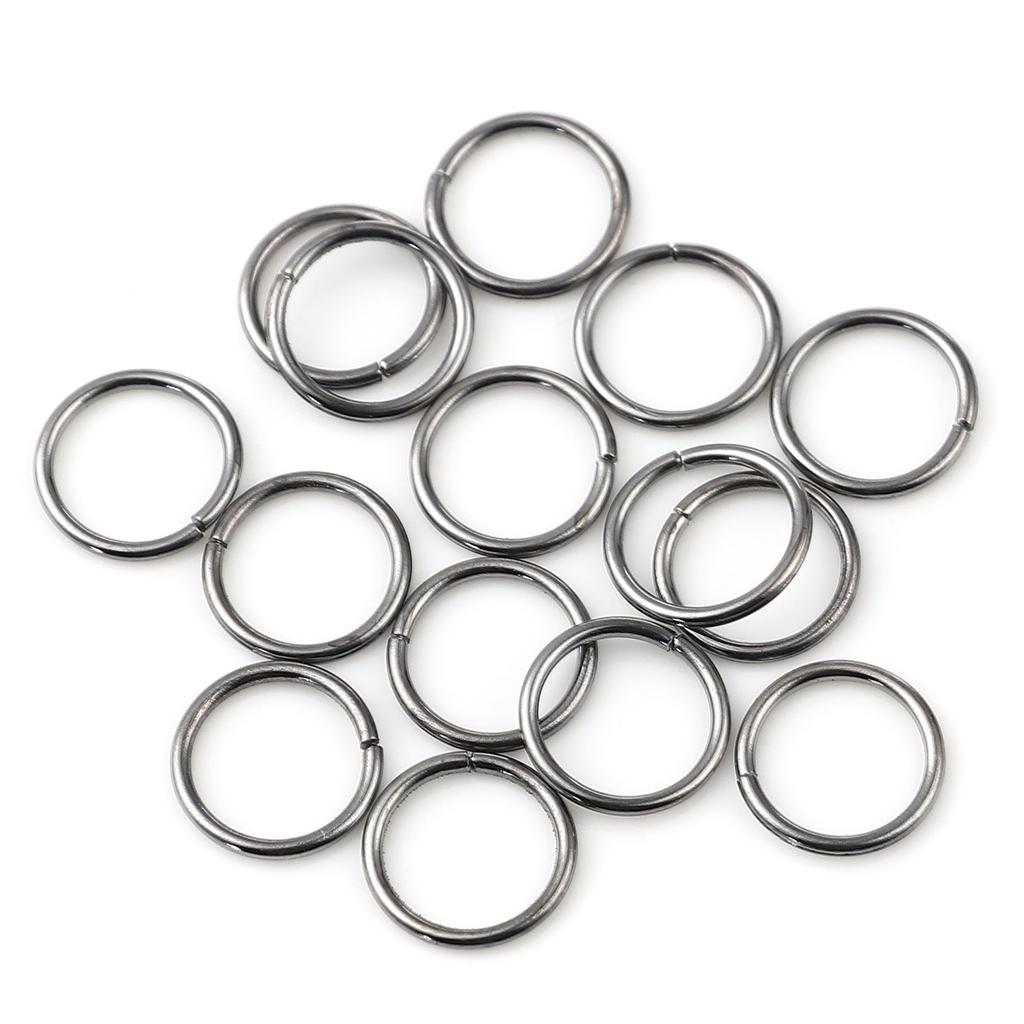 200 PCs/Set Multi-size Multi-Color Iron Based Alloy Open Jump Rings Findings Circle Ring for Making Jewelry DIY 3-12mm Wholesale