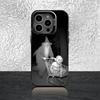 L-Lord of the R-Rings Gollum Phone Case For iPhone 16,15,14,13,12,11,Pro,Max,Plus,Mini,SE Grey Black Matte Laser Back Cover