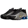 Nike Кроссовки мужские Shox R4 Бразилия Черный Canaray-Metallic-Pewter-Light-Photo-Blue-White IO8134-001