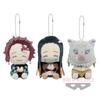 BANPRESTO Demon Kimetsu no Yaiba Demon Kimetsu no Yaiba Pofutto плюшевая игрушка, часть 1, набор всех трех типов Танджиро Камадо Незуко Камадо Иносукэ Хашира Убийца