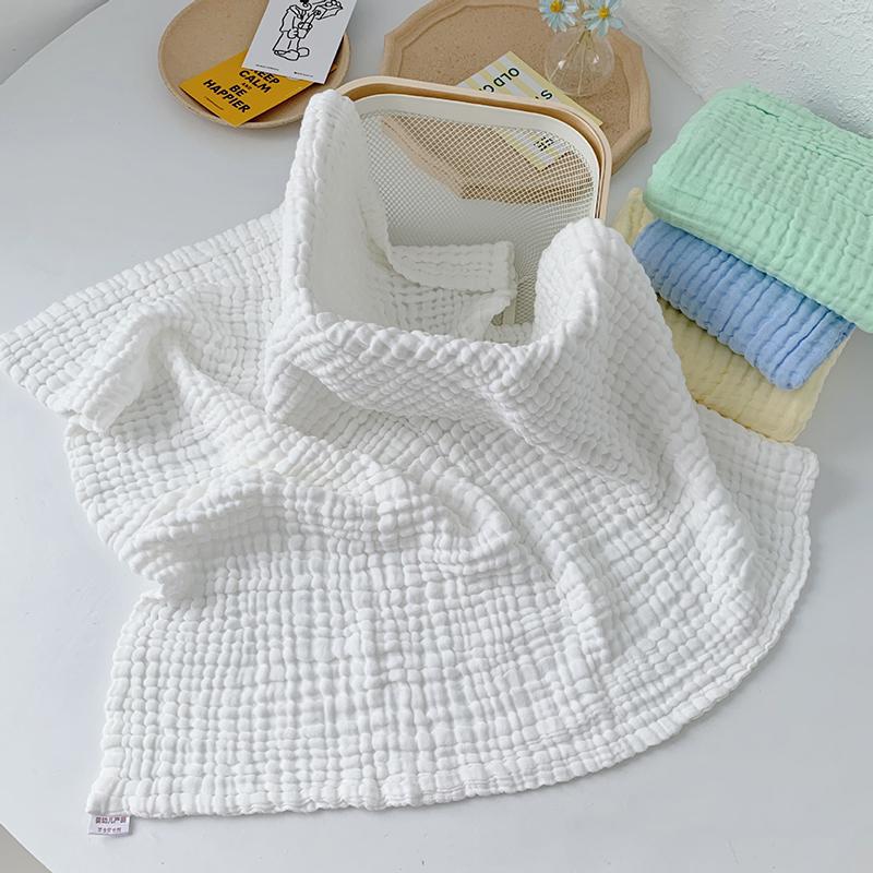 Детское банное полотенце, 6 слоев, марлевое одеяло для младенцев, 1 шт., детская пеленка, постельное белье 105*105 см, одеяло из чистого хлопка с пузырьками, муслиновое одеяло