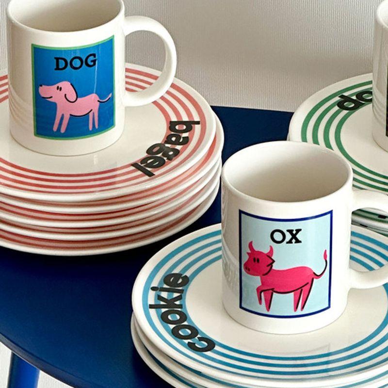 sundaymorningplate 12 zodiac signs sheep (sheep) mug