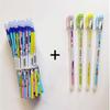 Erasable Pen Set Cartoon Erasable Ink Children Students Writing Tools 0.5mm Gel Erasable Pen Office Stationery