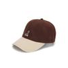 KANGOL Двухцветная бейсболка Коричневая 4544