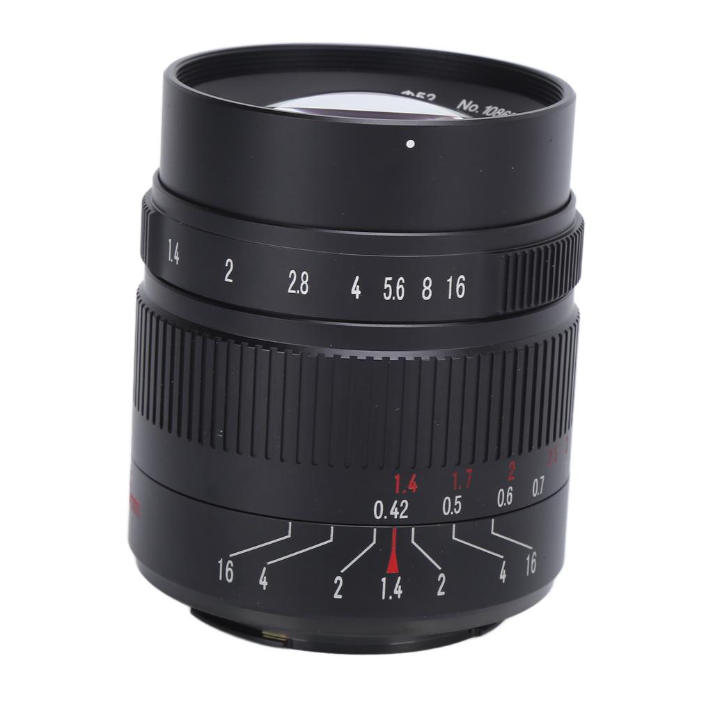 7Artisans Prime Portrait Lens 55mm F1.4 II APSC Lens E Mount Manual Focus Large Aperture for A6600