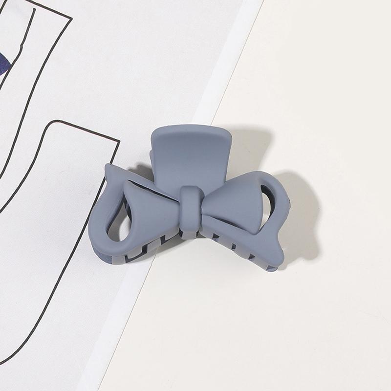 4,5 см матовый простой бант заколка для волос маленькая уличная женская зажимная акула заколка для волос праздничный праздничный аксессуар для волос для девушек подарок