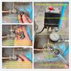 90-120 PSI Handle Pressure Switch Replacement Parts 1 Ports Horizontal Control Valve 220V 5-8 Bar Air Pressure Controller