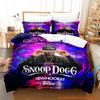 Постельное белье Snoop Dogg Односпальное Двуспальное Полное Queen King Размер Комплект постельного белья для взрослых Детей Спальни Комплекты пододеяльников 3D Печать Аниме Комплект простыней