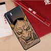Samurai Oni Mask Case For Oppo A78 A38 A80 A60 A40 A18 A98 A58 A96 A76 A16 A94 A74 A54 A15 A17 A57 A77 A5 Pro