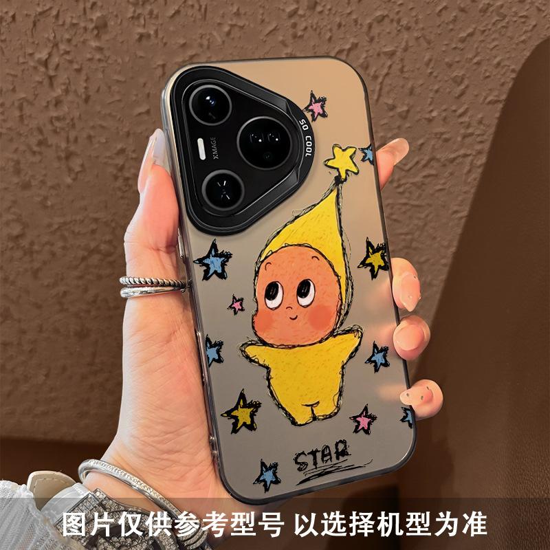 Applicable to Huawei puraultra mobile phone case fun cartoon new ppro protective case surf kt cat