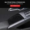 Stowing Tidying ABS+Flocking Fit For Porsche 911 Boxster Cayman 2013-2019 Car Door Armrest Handle Organizer Storage Box