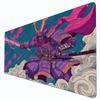 Игровые коврики Ukiyoe Samurai Magic Card с зонами для MTG, настольный коврик, коврик для Commander, подходит для игровых встреч, коврик для Magic