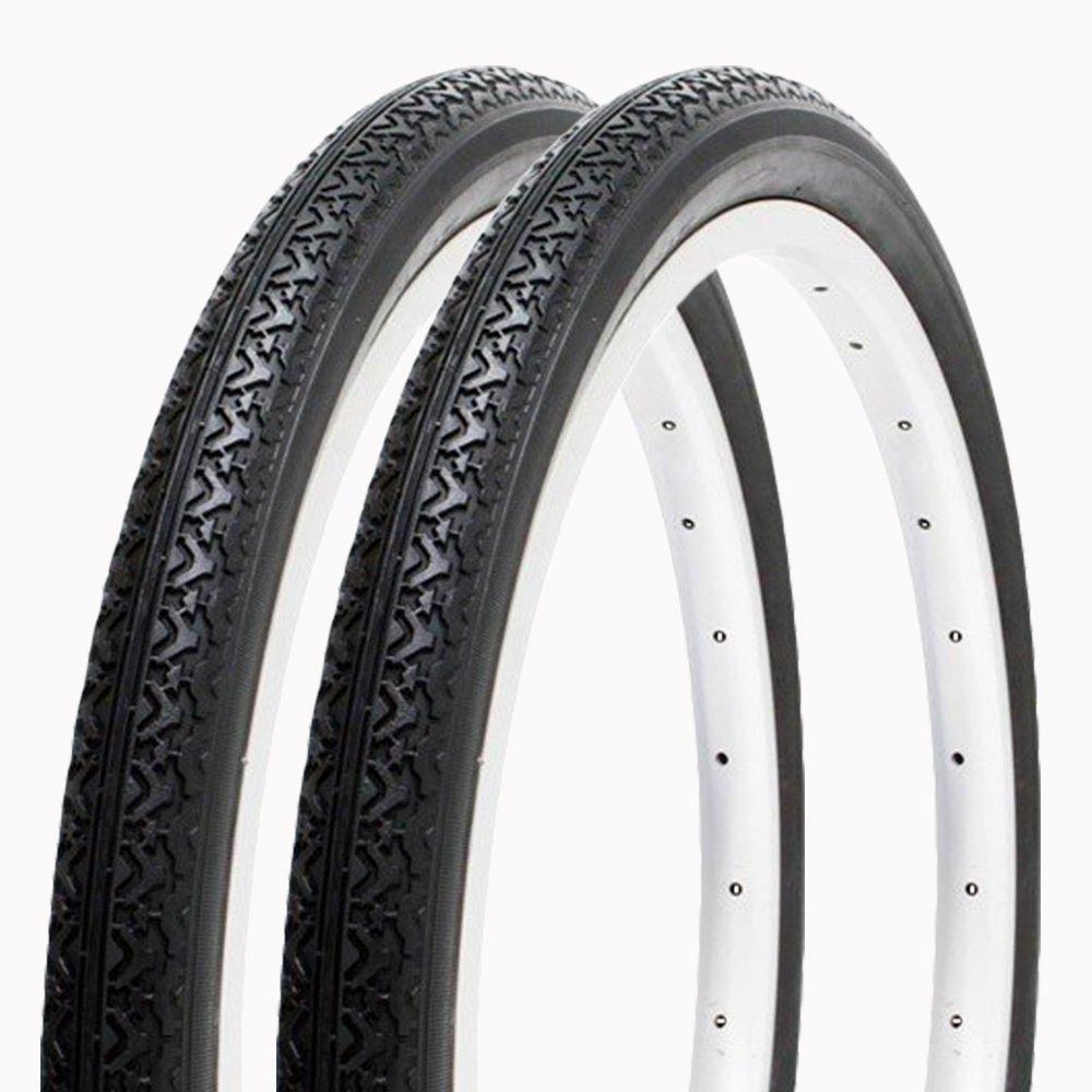 SHINKO SR133 HE Комплект велосипедной покрышки и камеры 20x1.75 Черный/Черный 20-дюймовый (Пара)