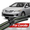 Для Toyota Corolla 1997-2023 Передние щетки стеклоочистителя 2 шт. Аксессуары для лобового стекла 2000 2004 2007 2012 2016 2019 2021