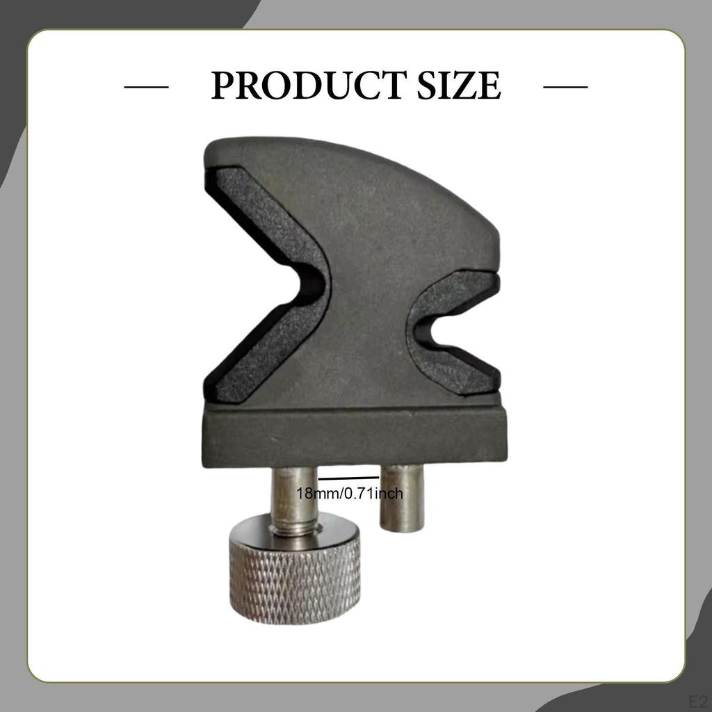 U-образный зажим для протяжки струн Зажим Универсальный Расстояние 18 мм Профессиональная Замена Металлический для Тенниса