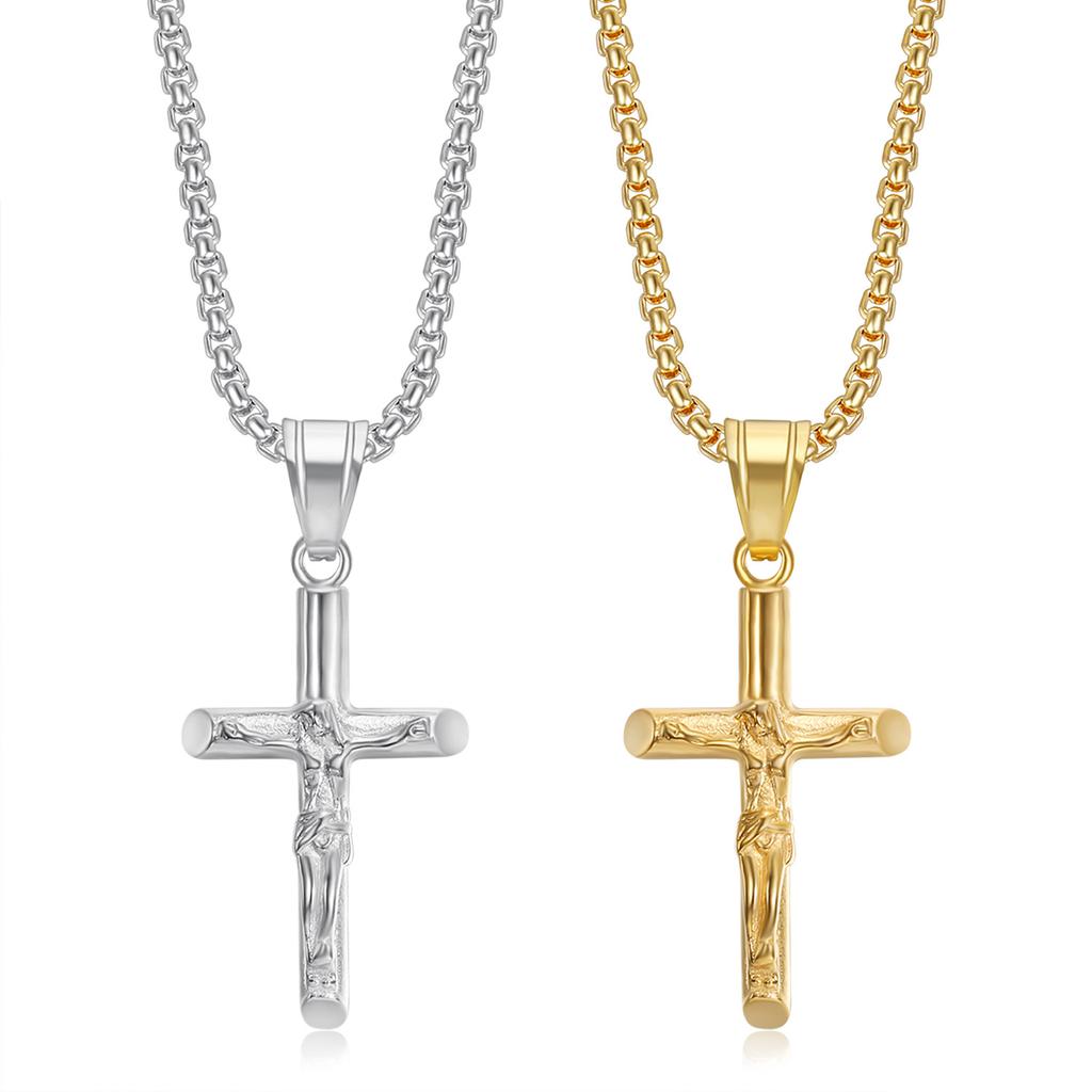 European and American Crosses Do Not Fade Neck Chains Men's and Women's Jewelry Accessories