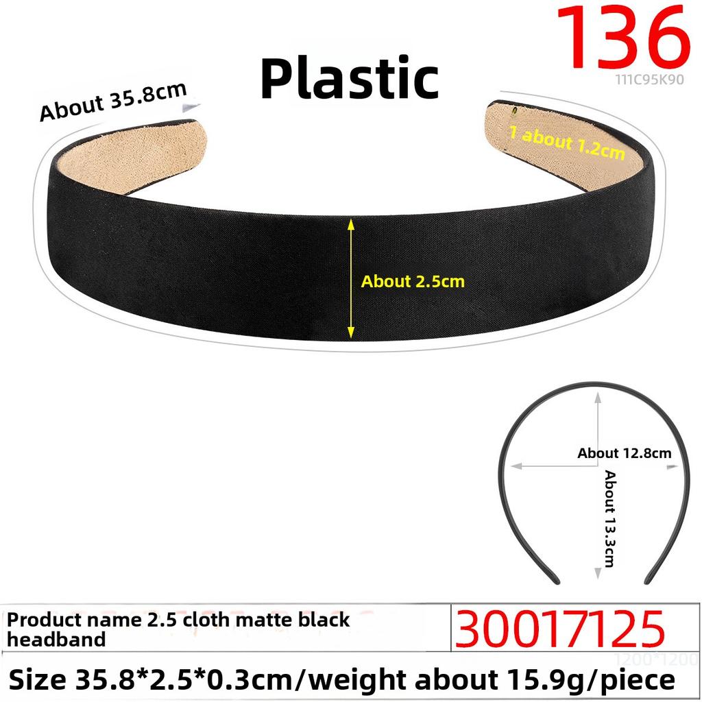 Красочная атласная широкополая повязка на голову, ретро, ручная работа, простая женская тканевая повязка для волос