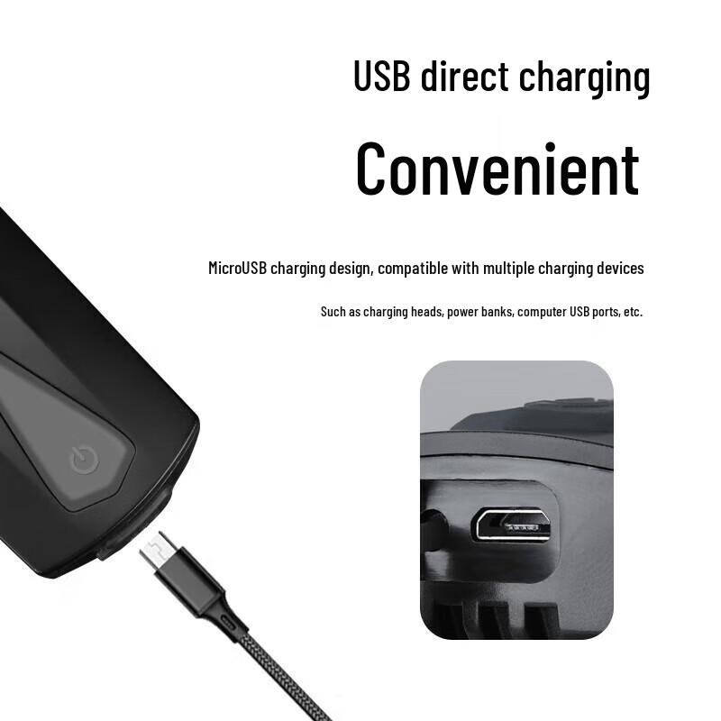 SupFire BL13-B USB Rechargeable Bicycle Headlight
