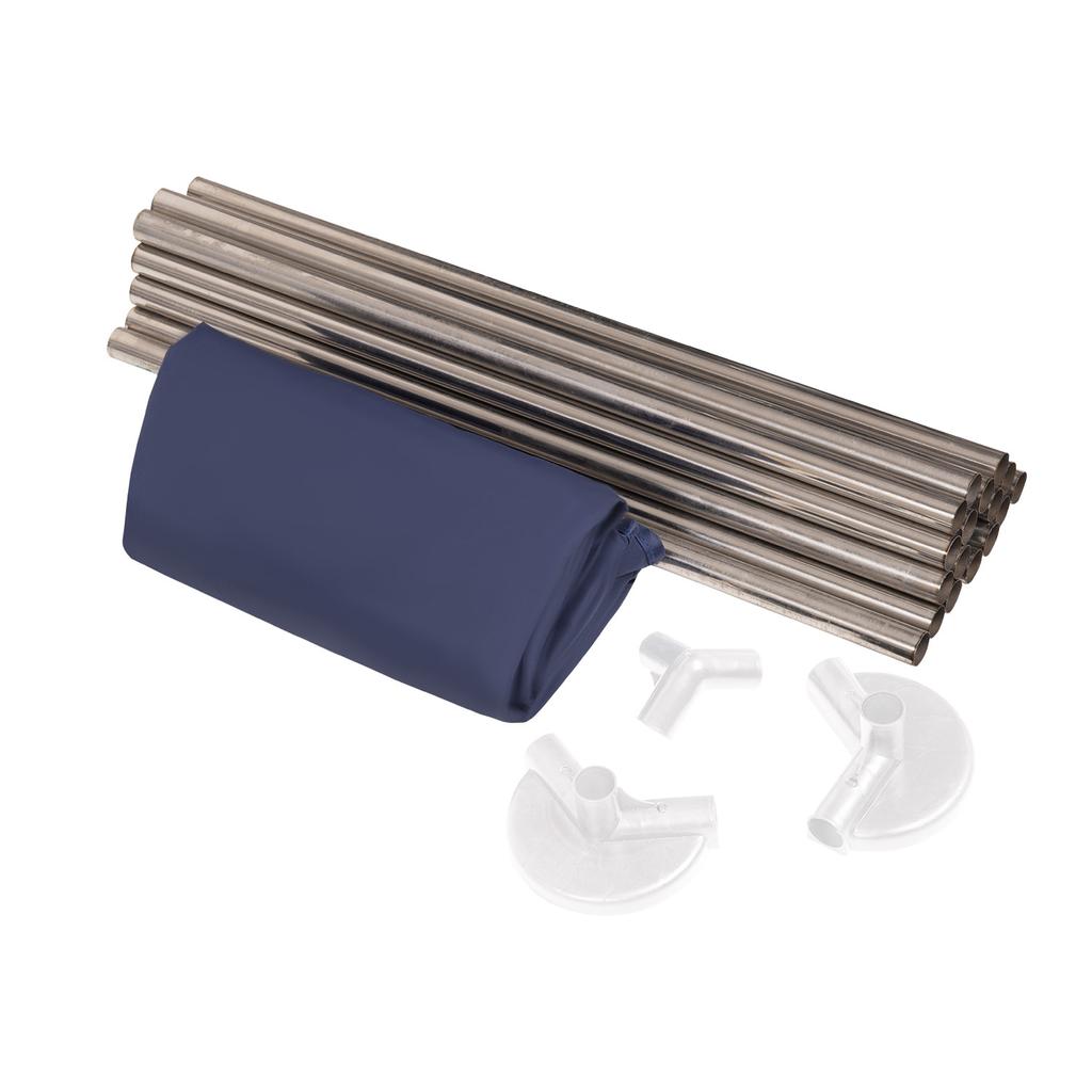 Selonis Hexagon 6 Side Play Pen with 100 Balls, Blue:yellow/green/blue/red/orange