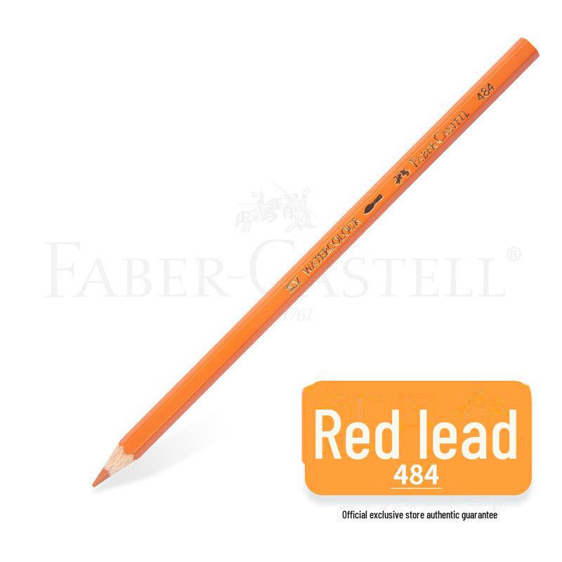 Водорастворимый цветной карандаш Faber-Castell - яркий красный/синий, дополнительный