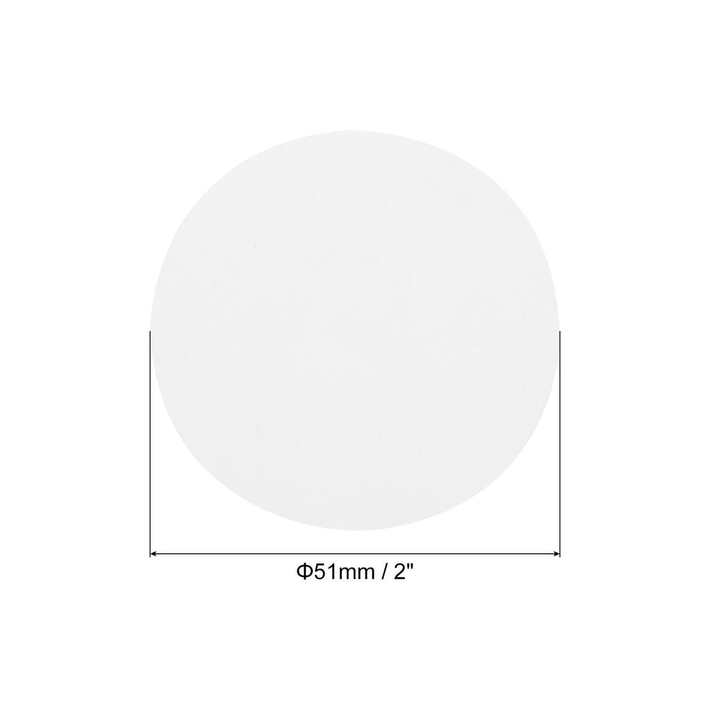 PATIKIL Disposable Round White Paper Filters for Mocha Pot, 2-Inch OD, for Espresso Makers, Cafes, and Offices, Pack of 500